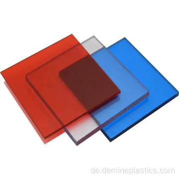 Polycarbonatfolie Deckblatt einfarbige Kunststofffolie